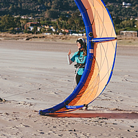 Kite School Tarifa kite launch